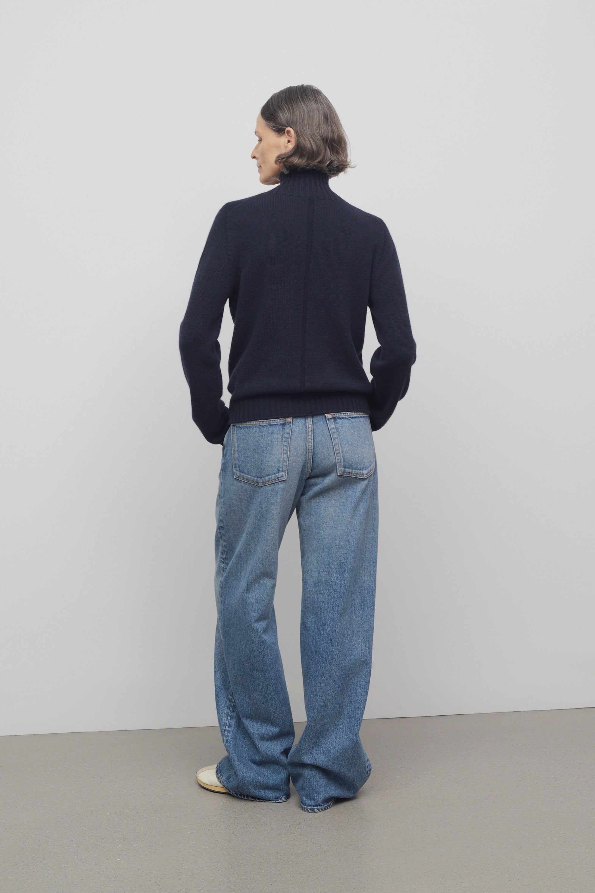 デニム・ジーパン [The Row] Eglitta Jean in Cotton The Row Eglitta Jean in Cotton | REVERSIBLE