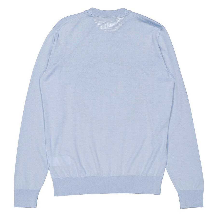Versace Medusa Embroidered Wool Sweater - 6
