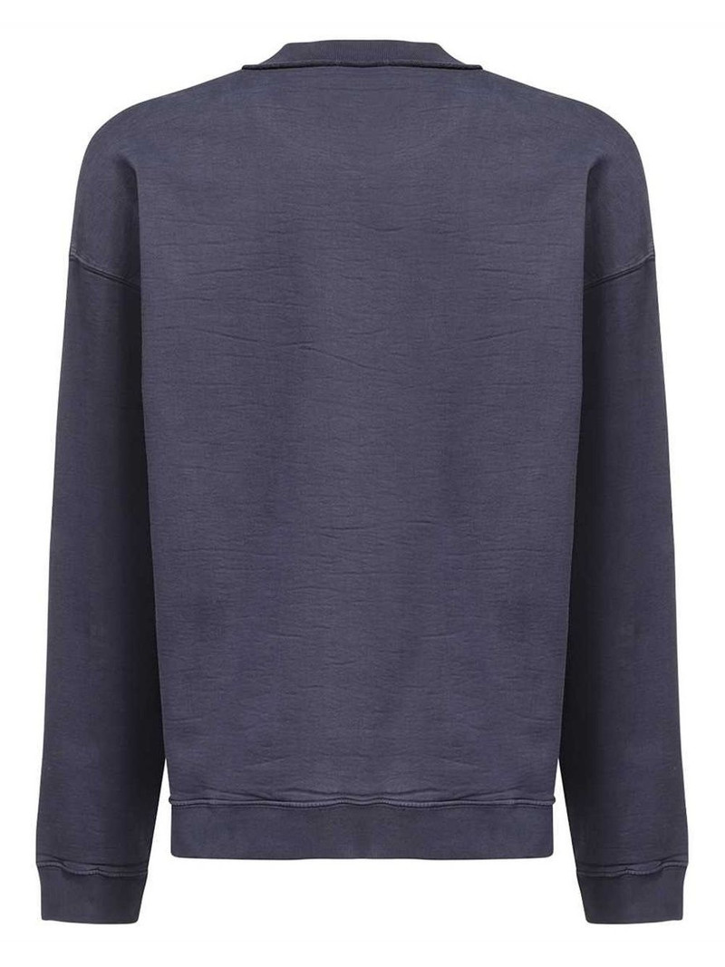 DSQUARED2 logo-rubberised sweatshirt outlook