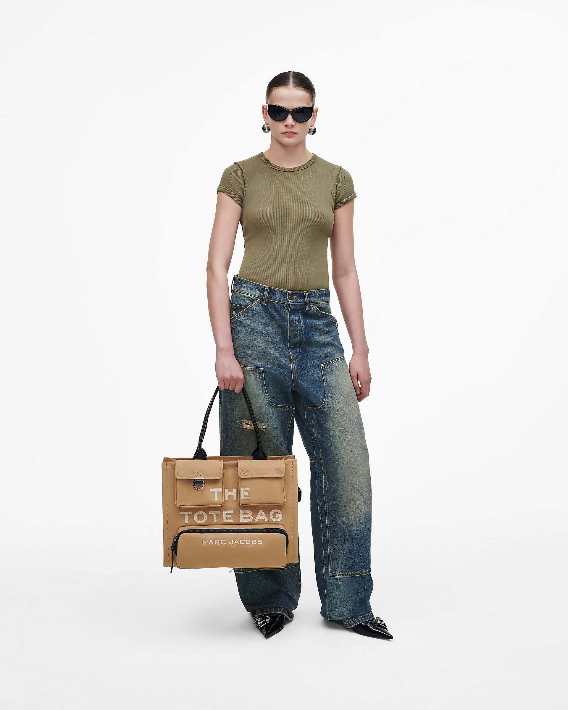 THE CARGO CANVAS LARGE TOTE BAG - 10