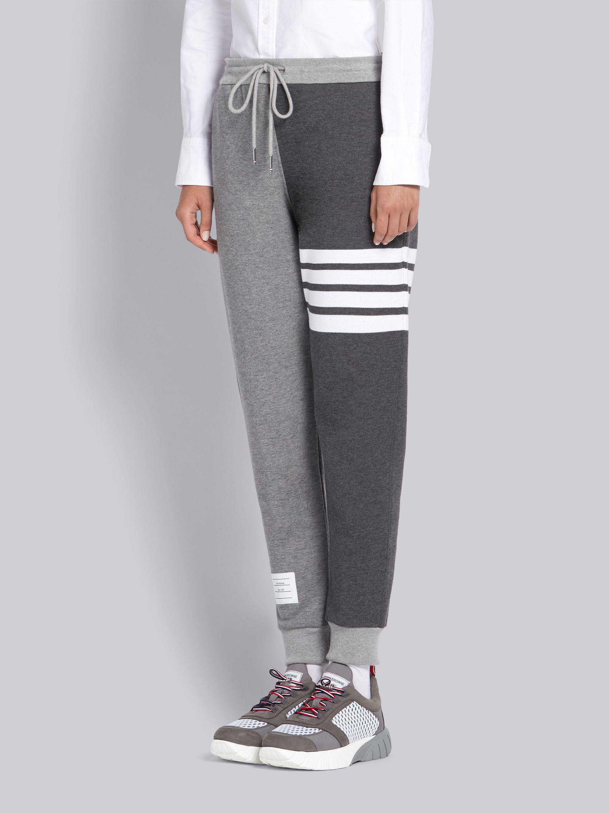 Fun-Mix Classic Loop Back 4-Bar Sweatpants - 2