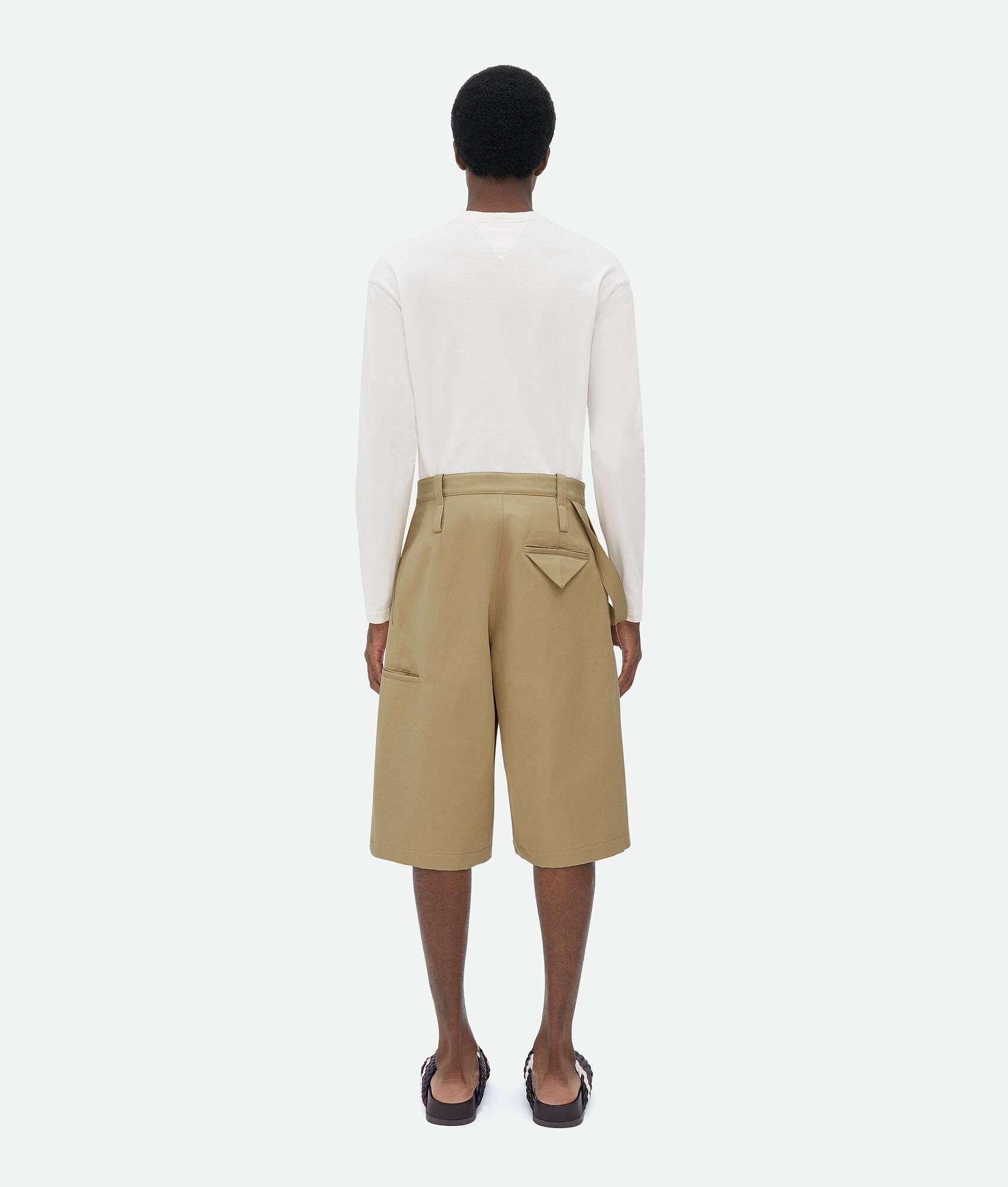 Cotton Twill Shorts - 3