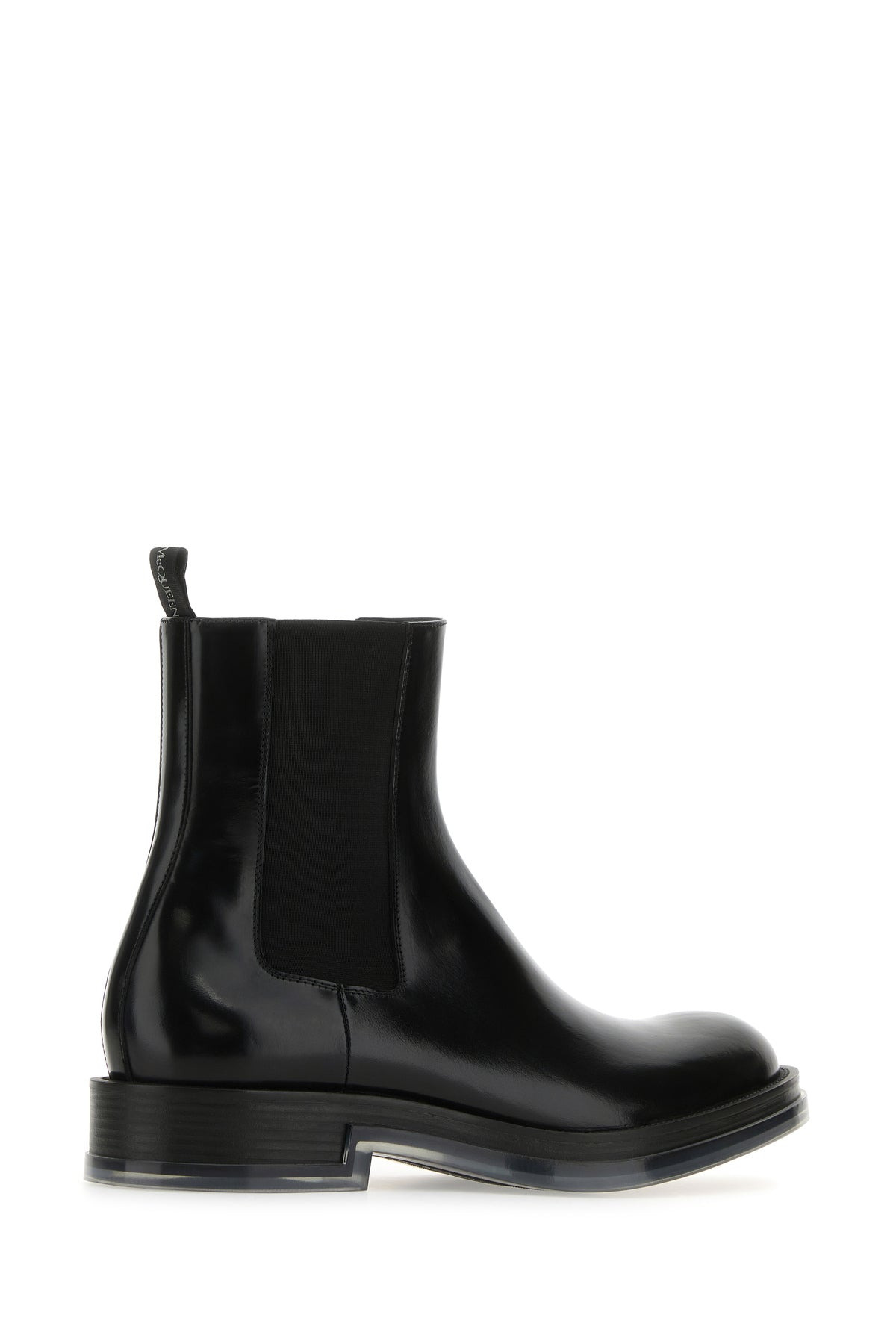 Black leather Chelsea Float ankle boots - 3
