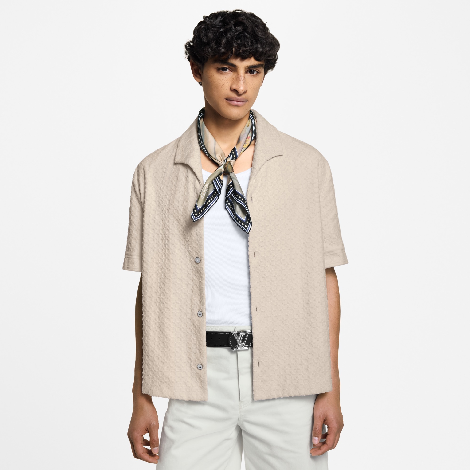 French Terry Short-Sleeved Shirt - 2