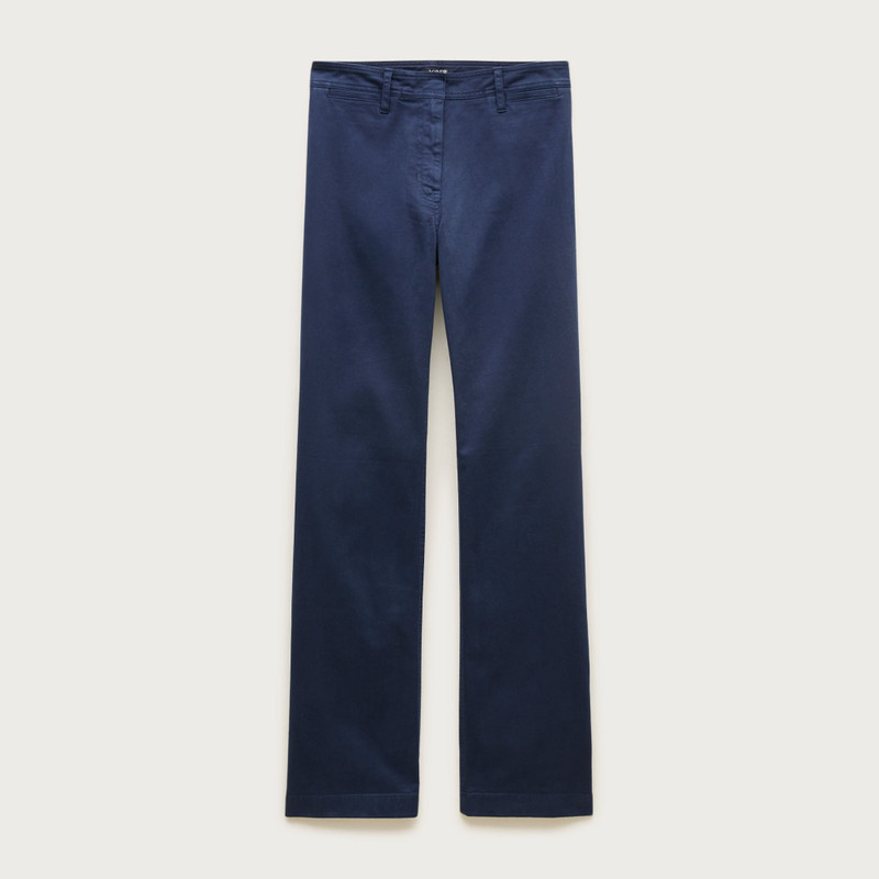 Wide-leg trouser in chino 1