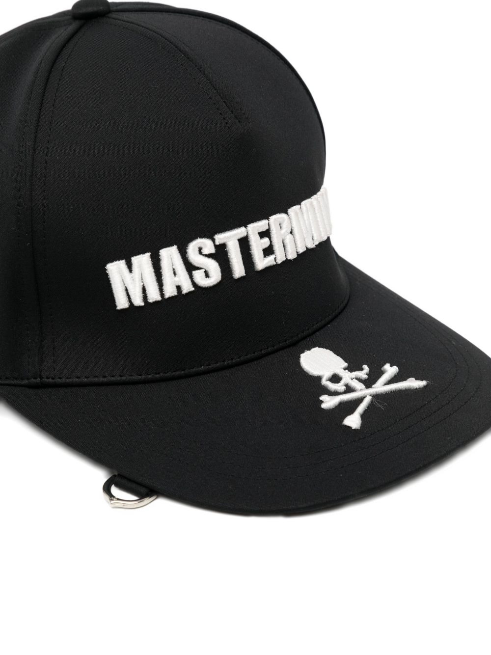 logo-embroidered cap - 3
