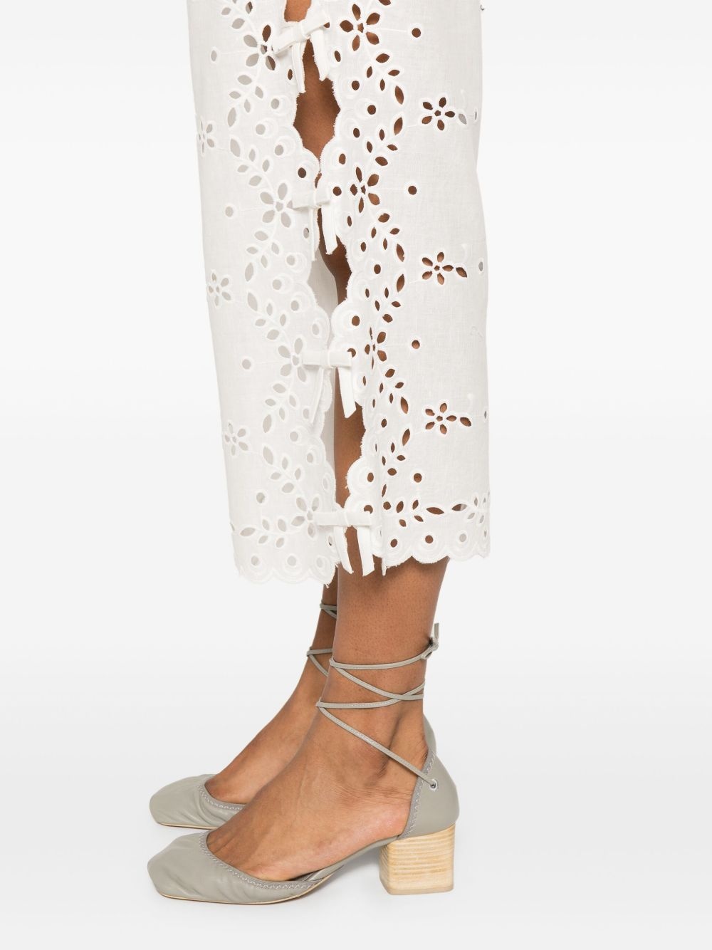 embroidered trousers - 5