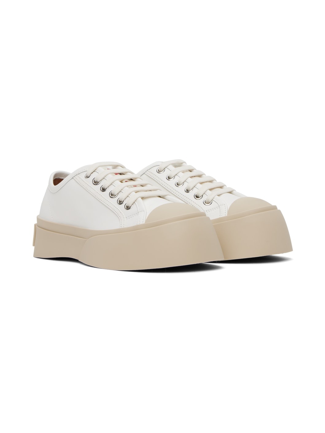 White Pablo Sneakers - 4