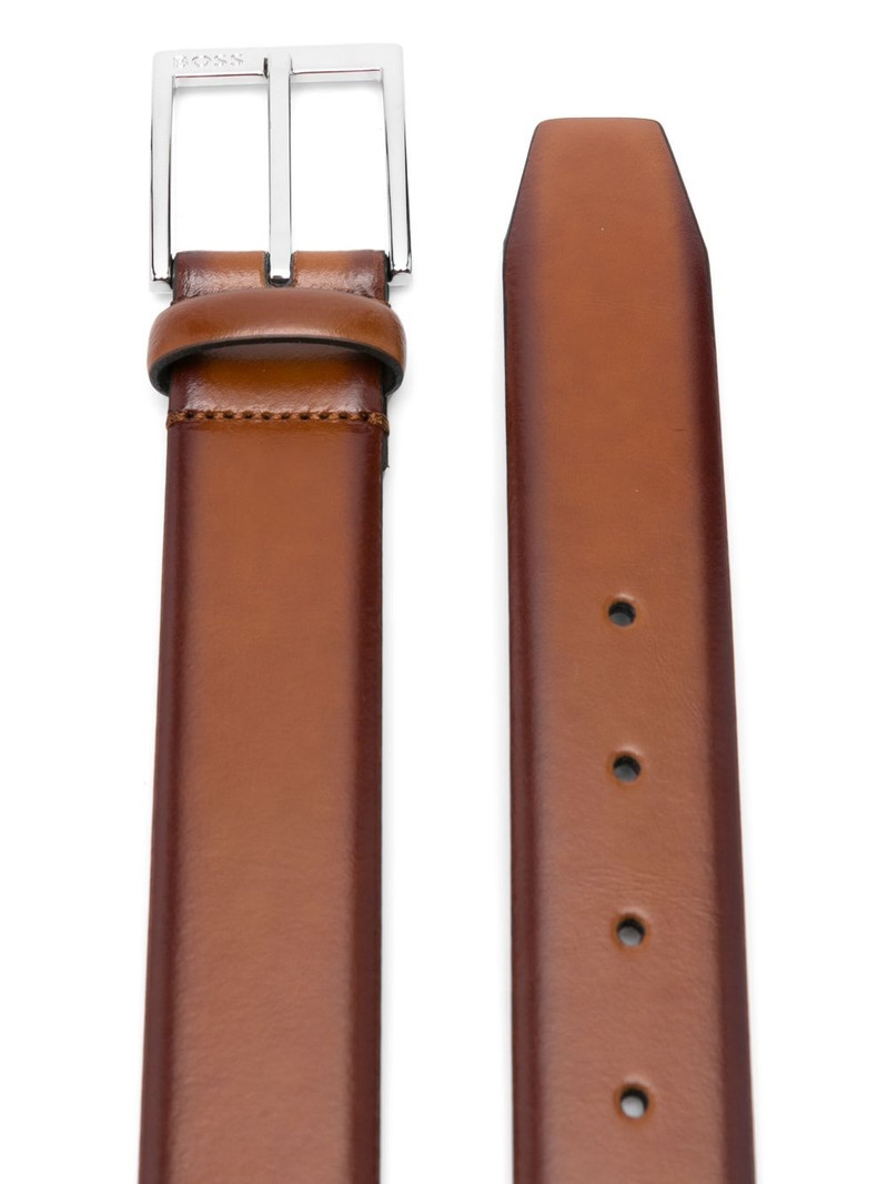 BOSS leather belt outlook