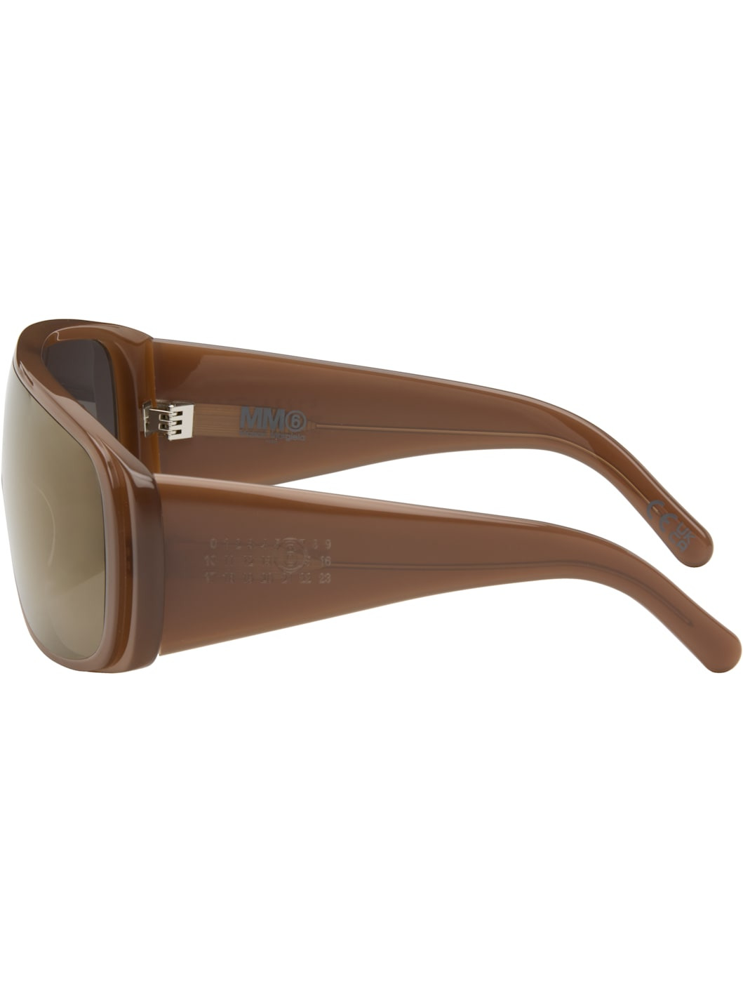 Brown Mask Sunglasses - 3