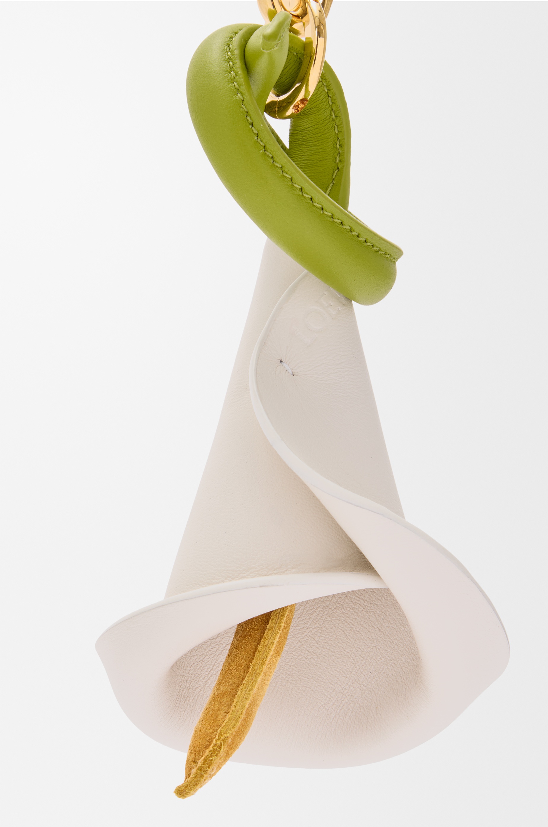 Calla charm in calfskin - 2