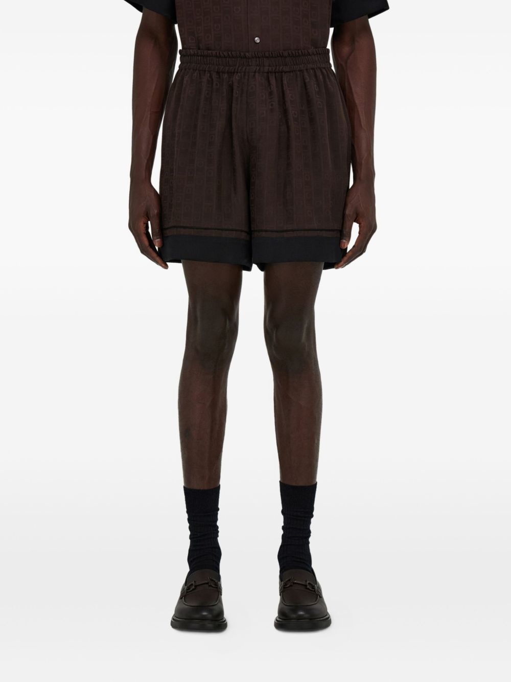 monogram bermuda shorts - 3