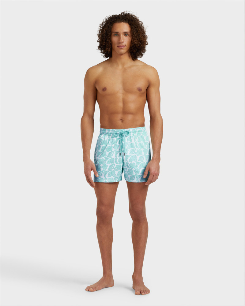 Vilebrequin MEN STRETCH SHORT SWIM SHORTS SEASHELLS outlook