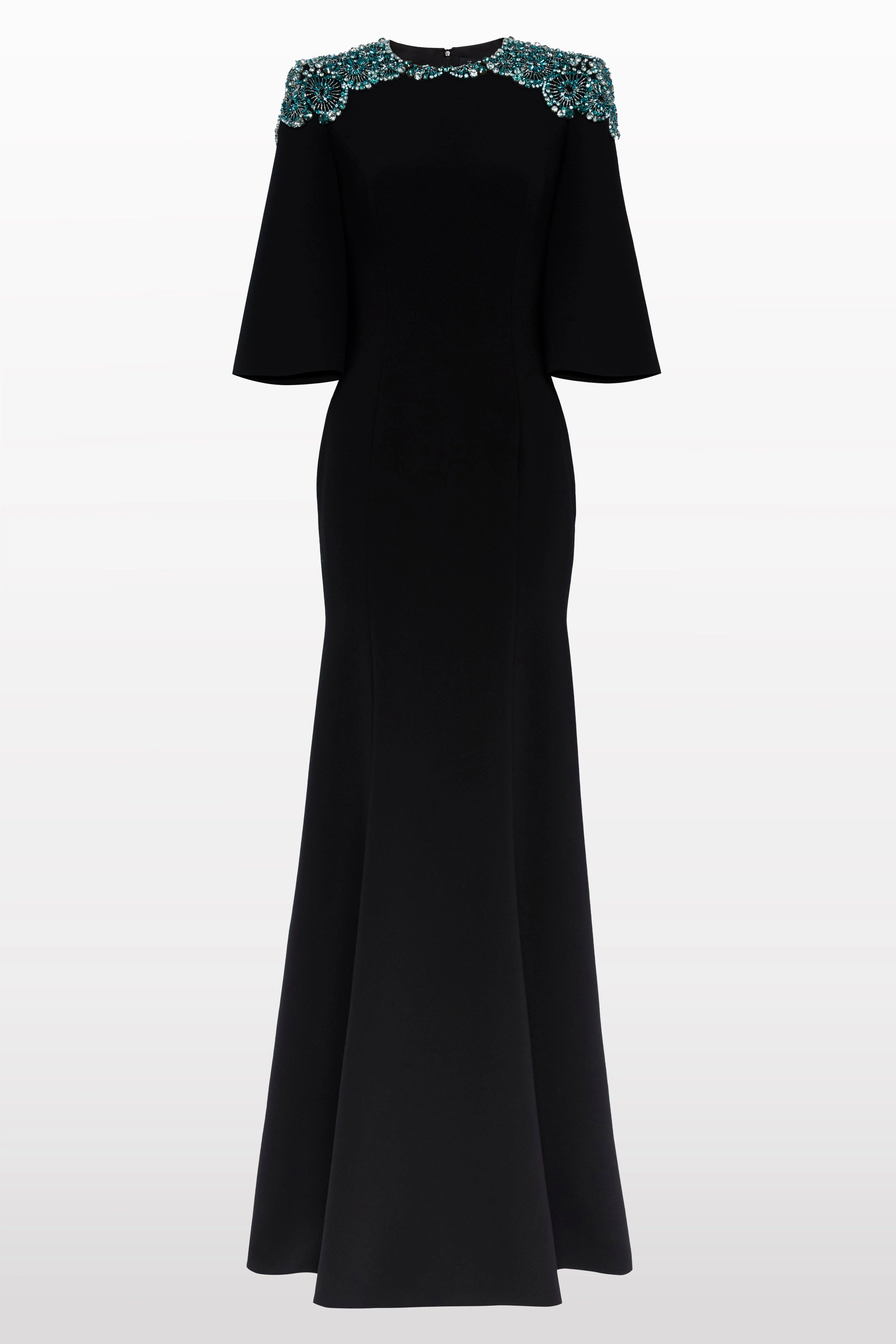 Jenny Packham Daza Gown in Liquorice at Nordstrom - 1