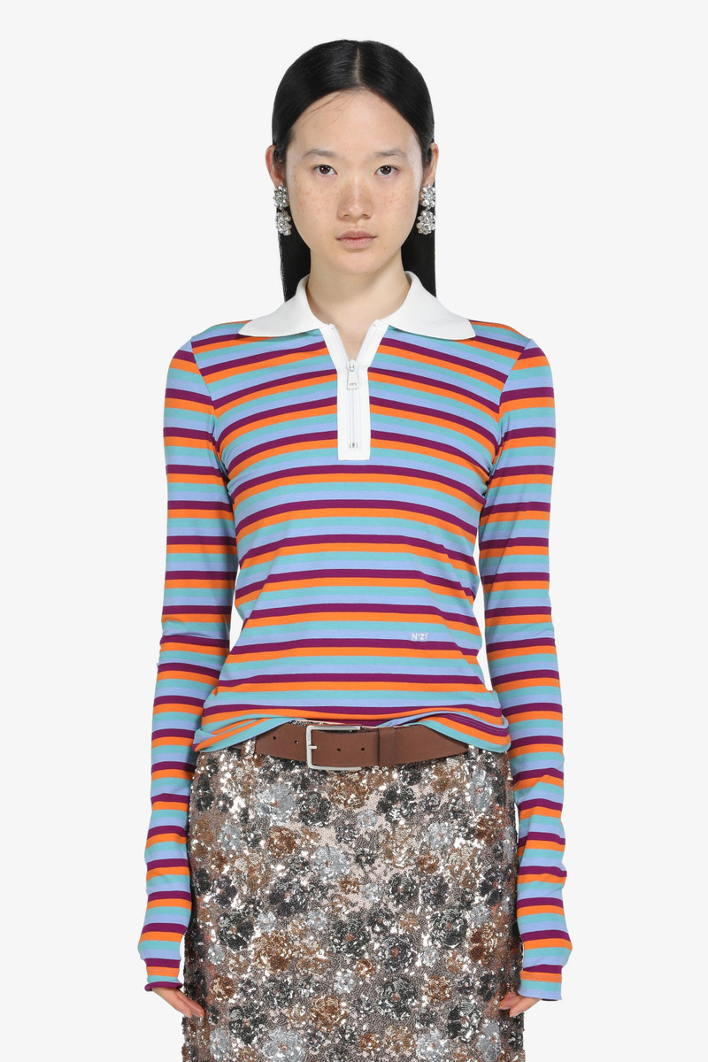 STRIPED POLO T-SHIRT 1
