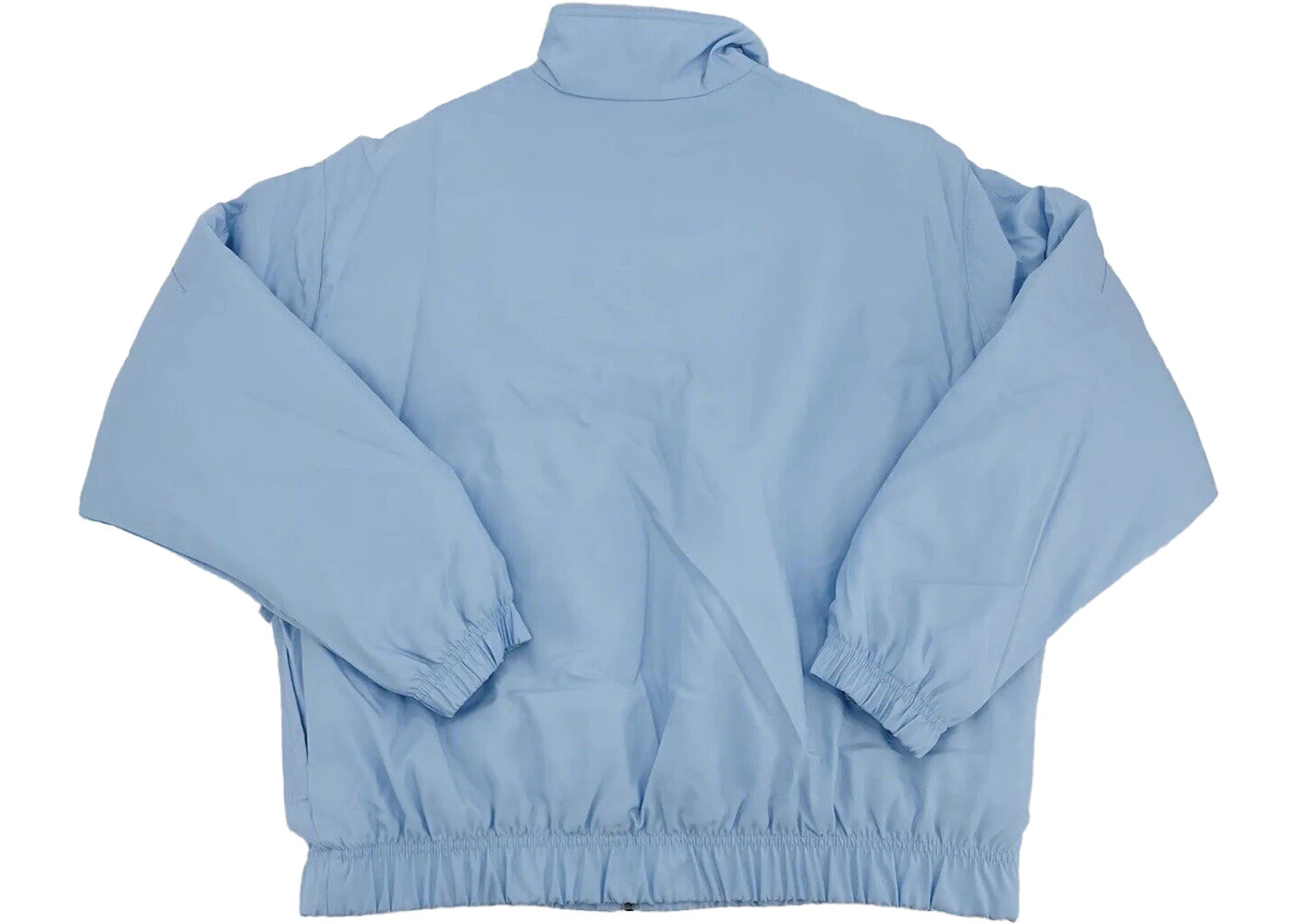 Nike Nikelab Solo Swoosh Satin Bomber Jacket Sky Blue/White - 2
