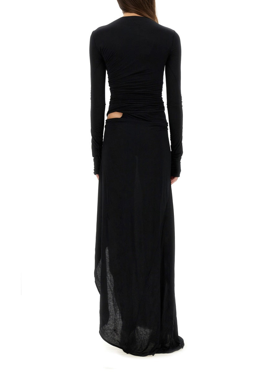 The Attico Women Draped Dress - 3