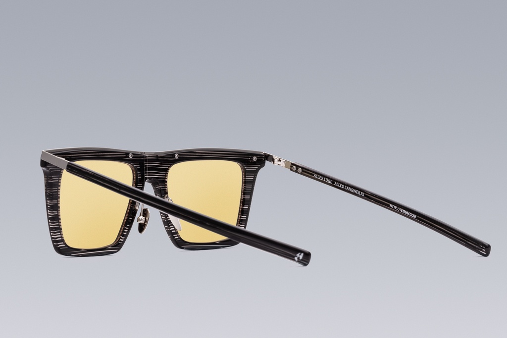 F1-T-B F1-T Sunglasses Silver/Light Yellow/Platinum - 6