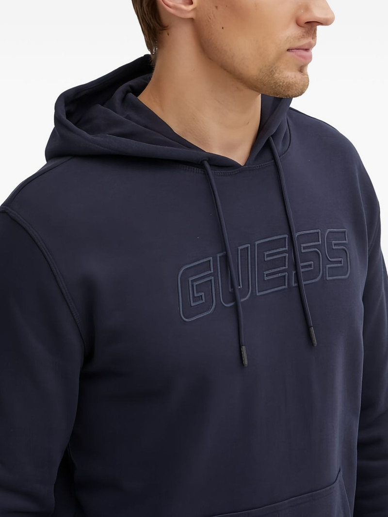 GUESS USA logo hoodie outlook