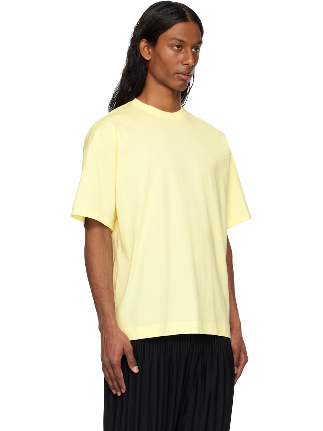 Yellow Windswept Plaid T-shirt - 2