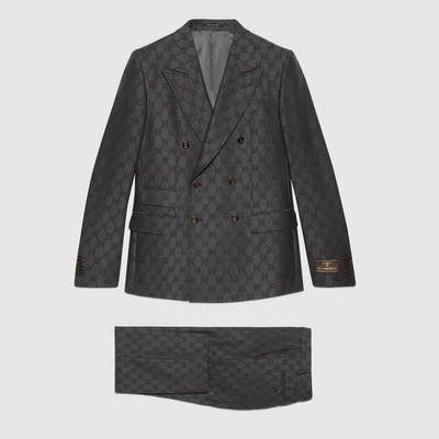 GUCCI GG wool suit outlook