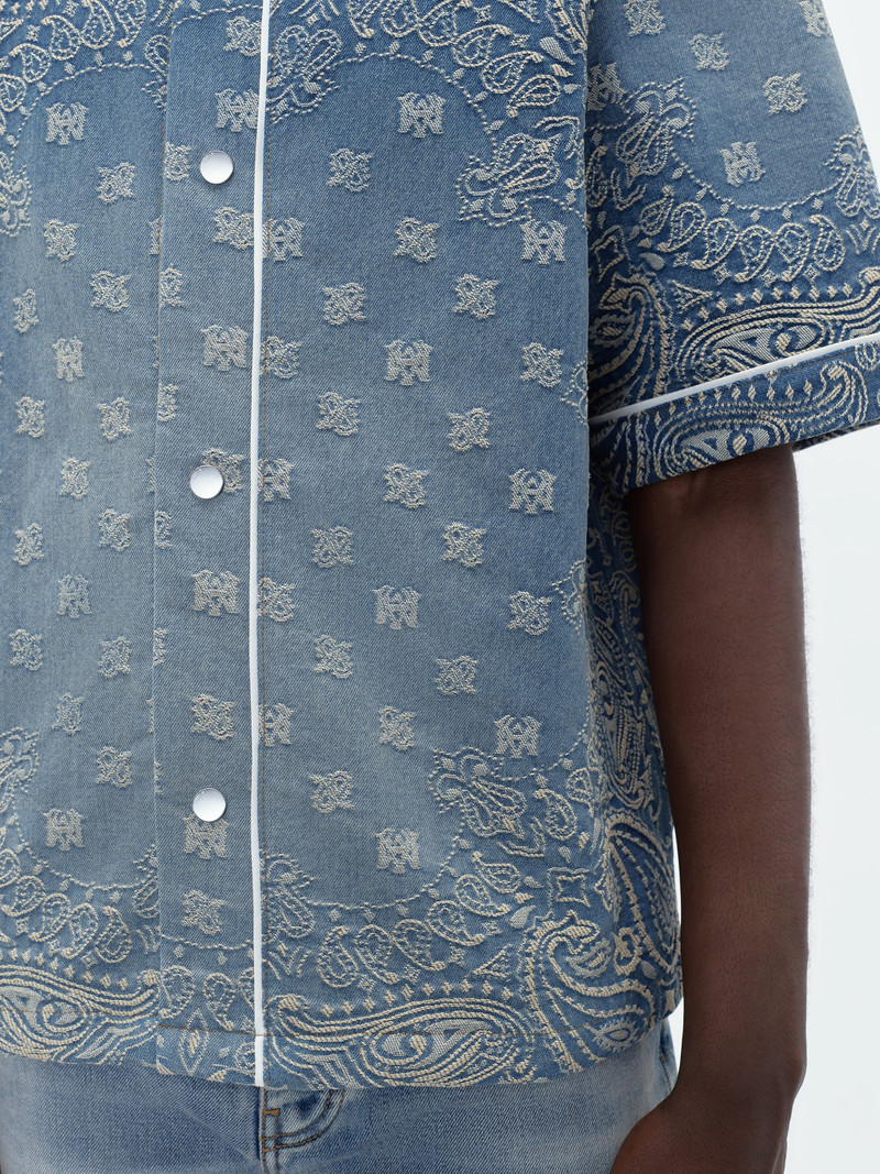 BANDANA JACQUARD BASEBALL SHIRT 6