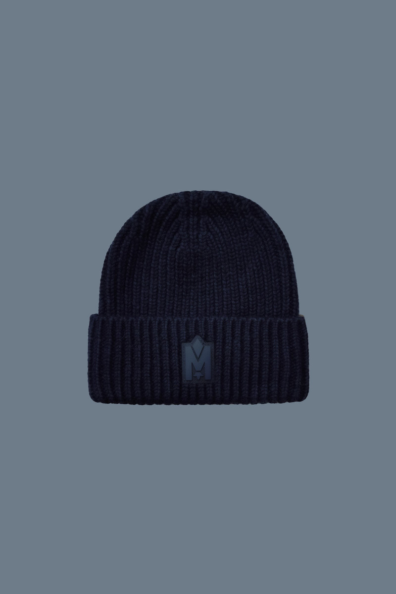 JUDE-MZ hand-knit toque with ribbed cuff - 1