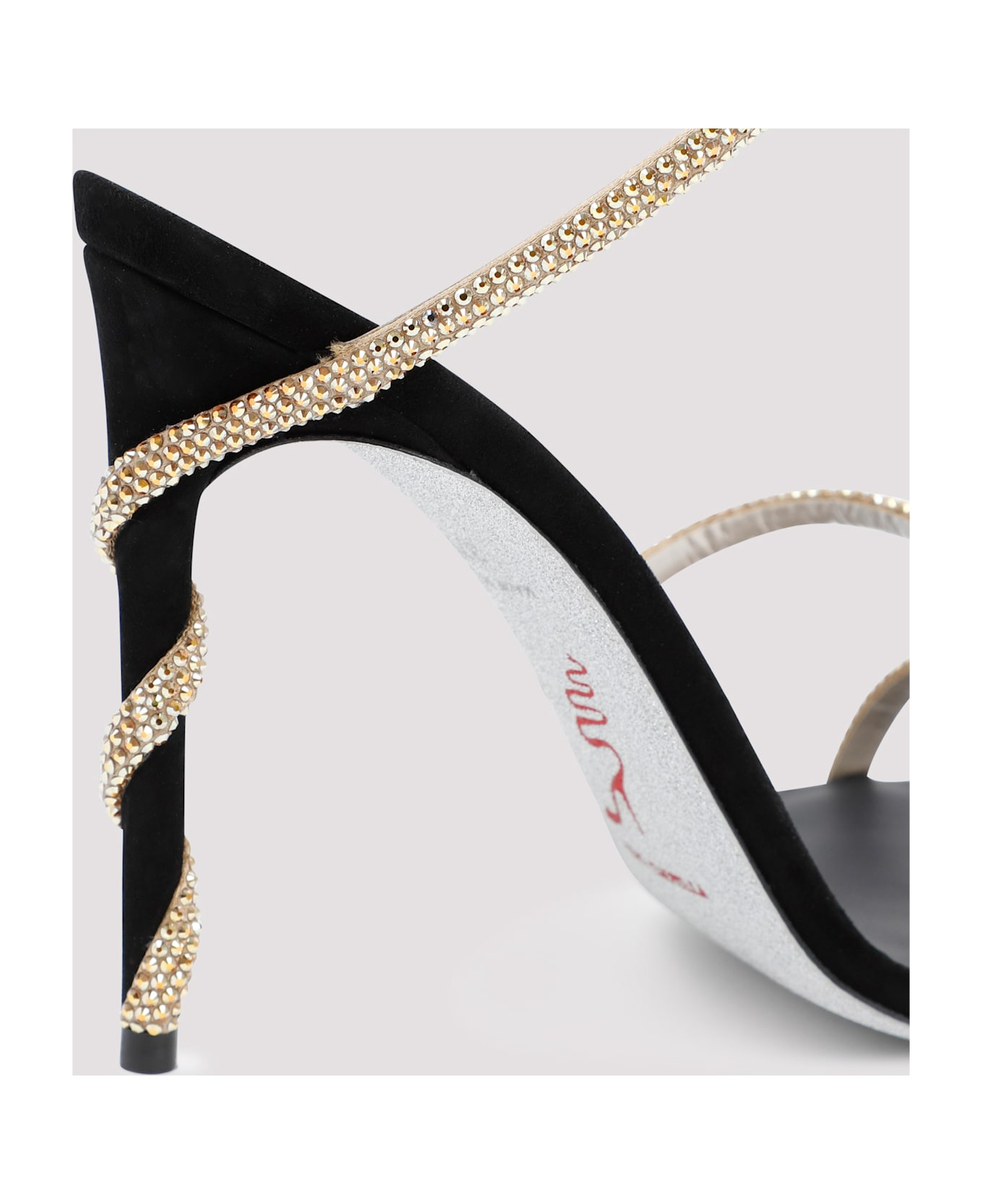 Renè Caovilla Golden Margot Spiral Sandals - 5
