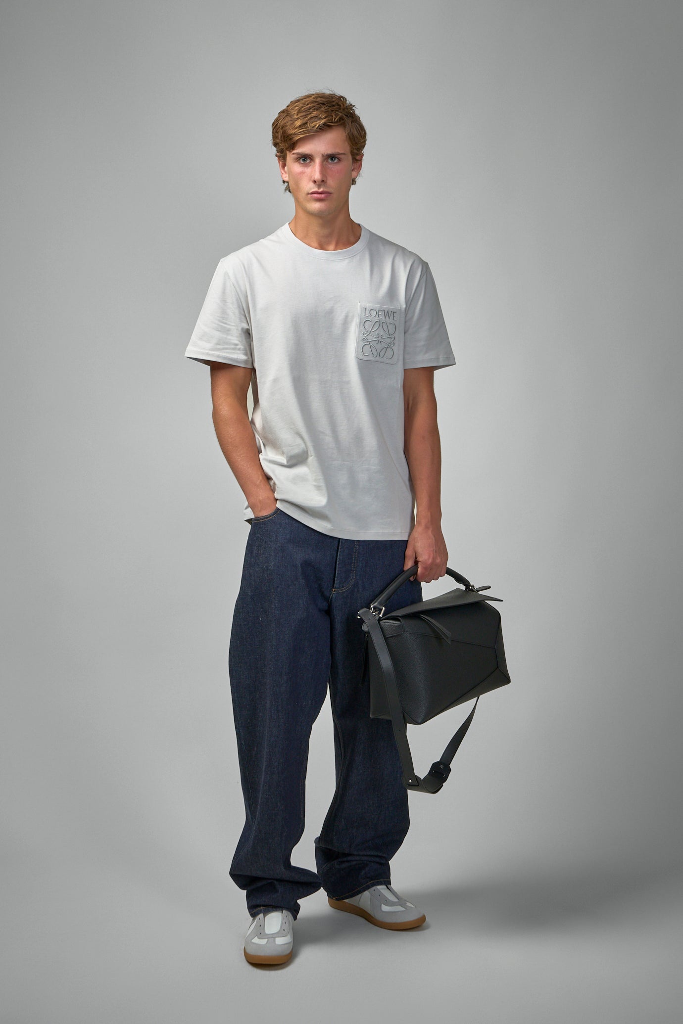 Relaxed fit T-Shirt with Anagram Pocket - 2