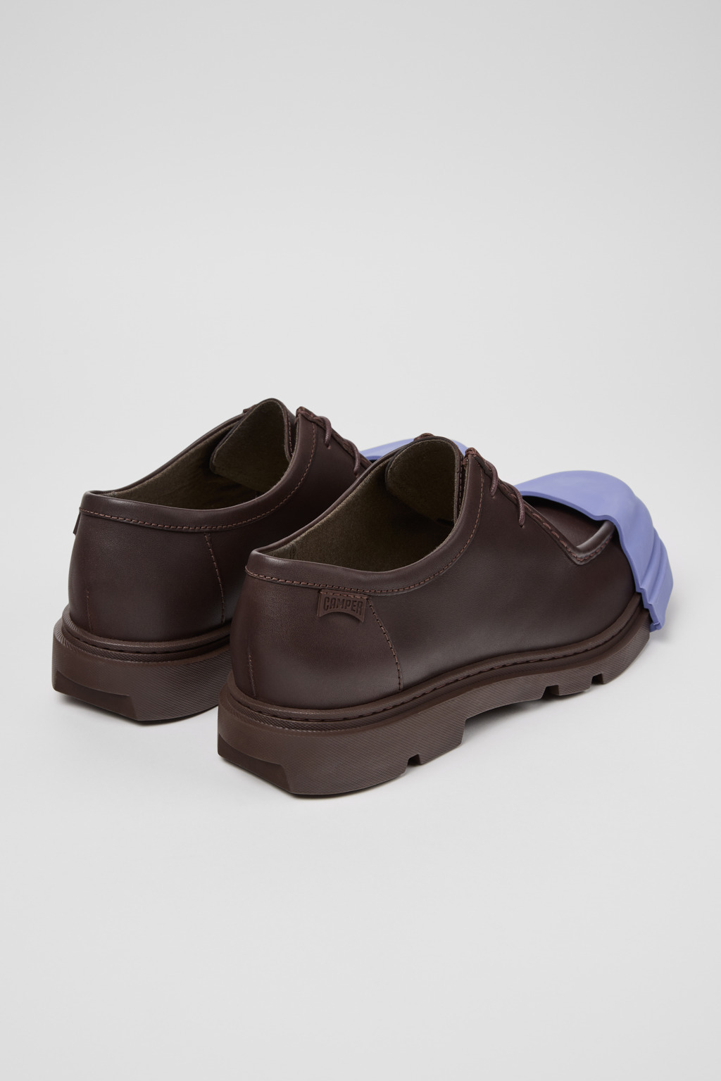 Brown Leather Shoes for Men. - 3
