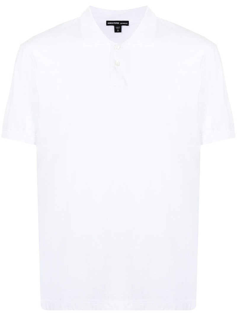 Luxe Lotus jersey polo shirt 1