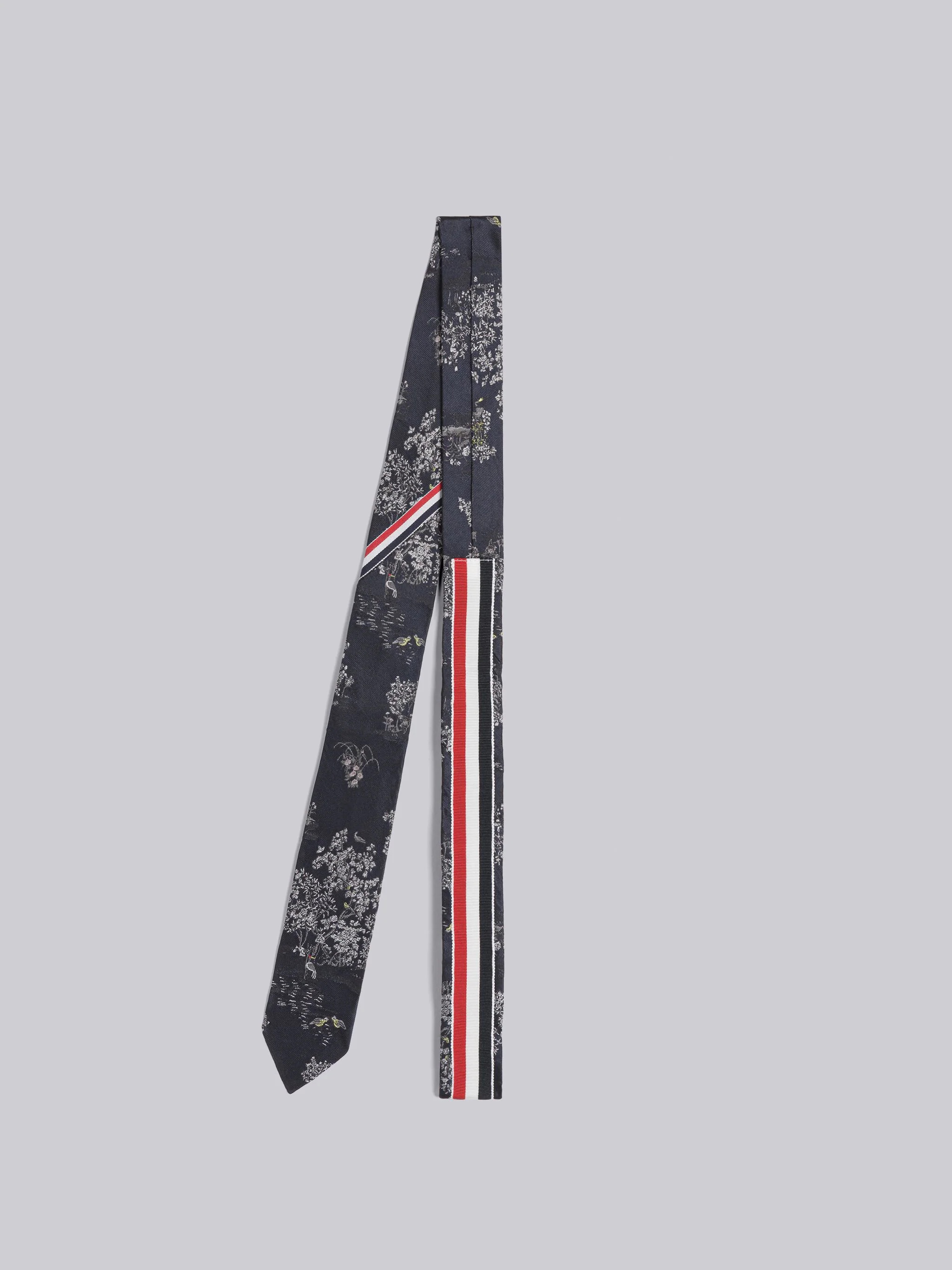 Toile Jacquard Stripe Classic Tie - 3
