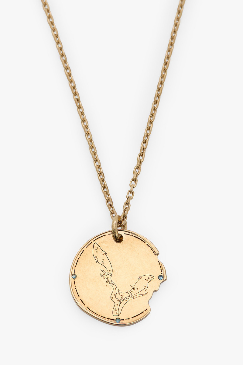 Pisces Zodiac Necklace 1