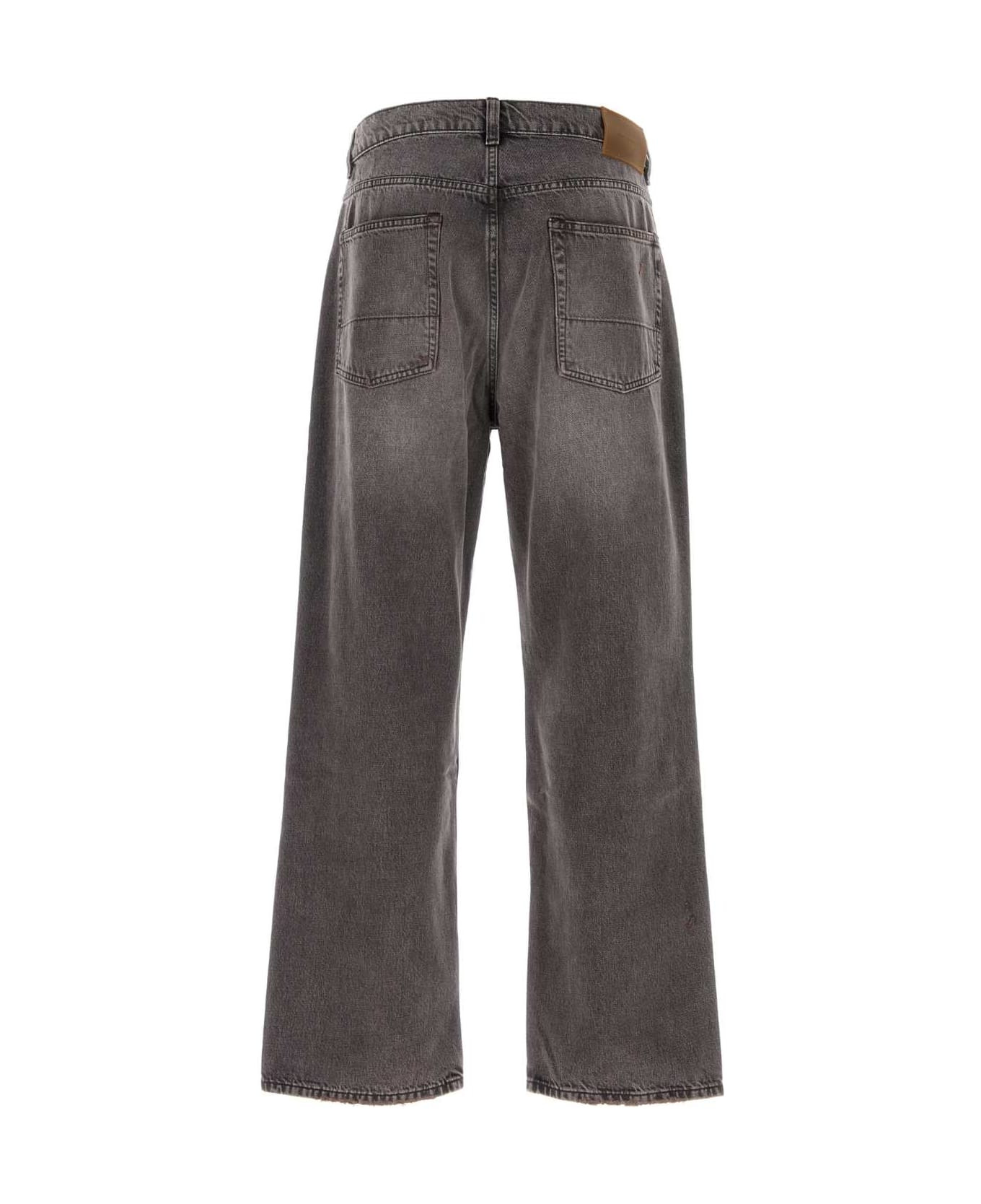 Grey Denim Their Cut Jeans - 2