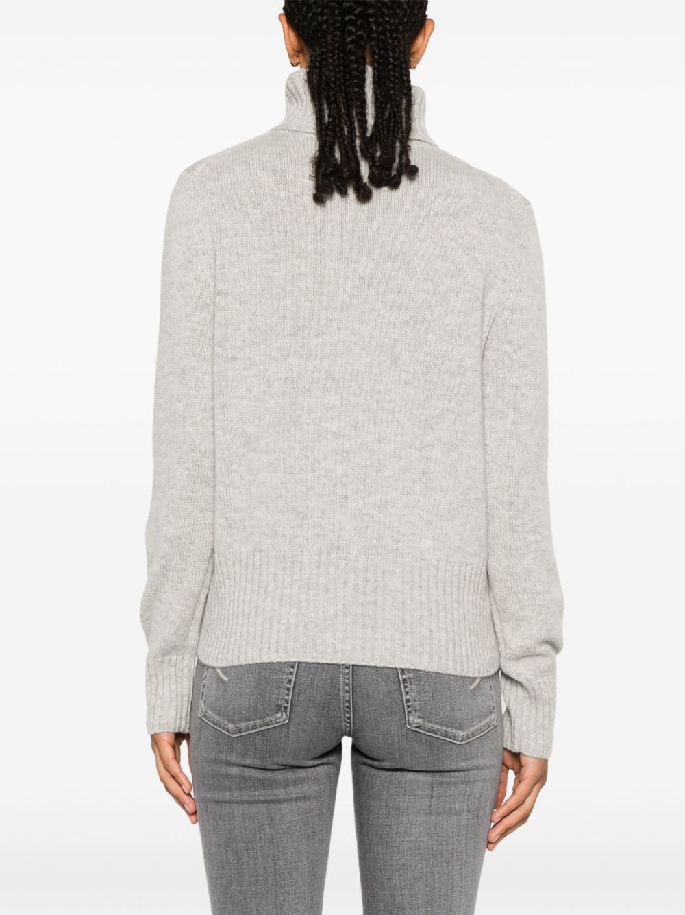 ribbed-knit sweater - 4