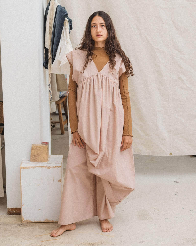 Cable Dress - Organic Cotton Poplin 6