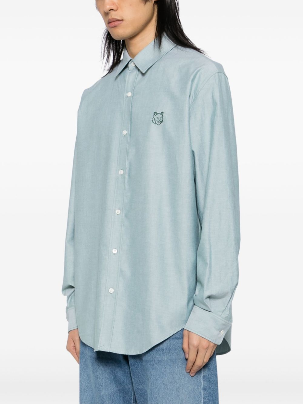 contour fox head skate shirt - 3