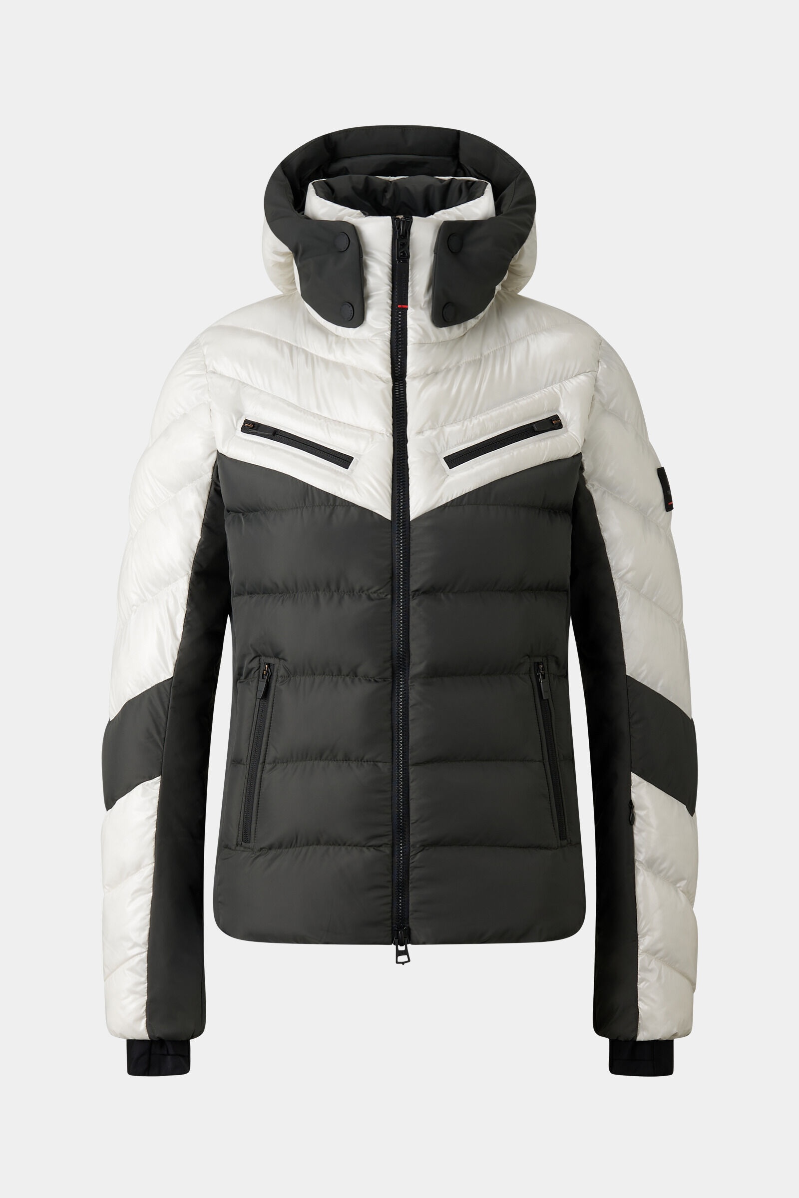 Farina Ski jacket in White/Gray - 1