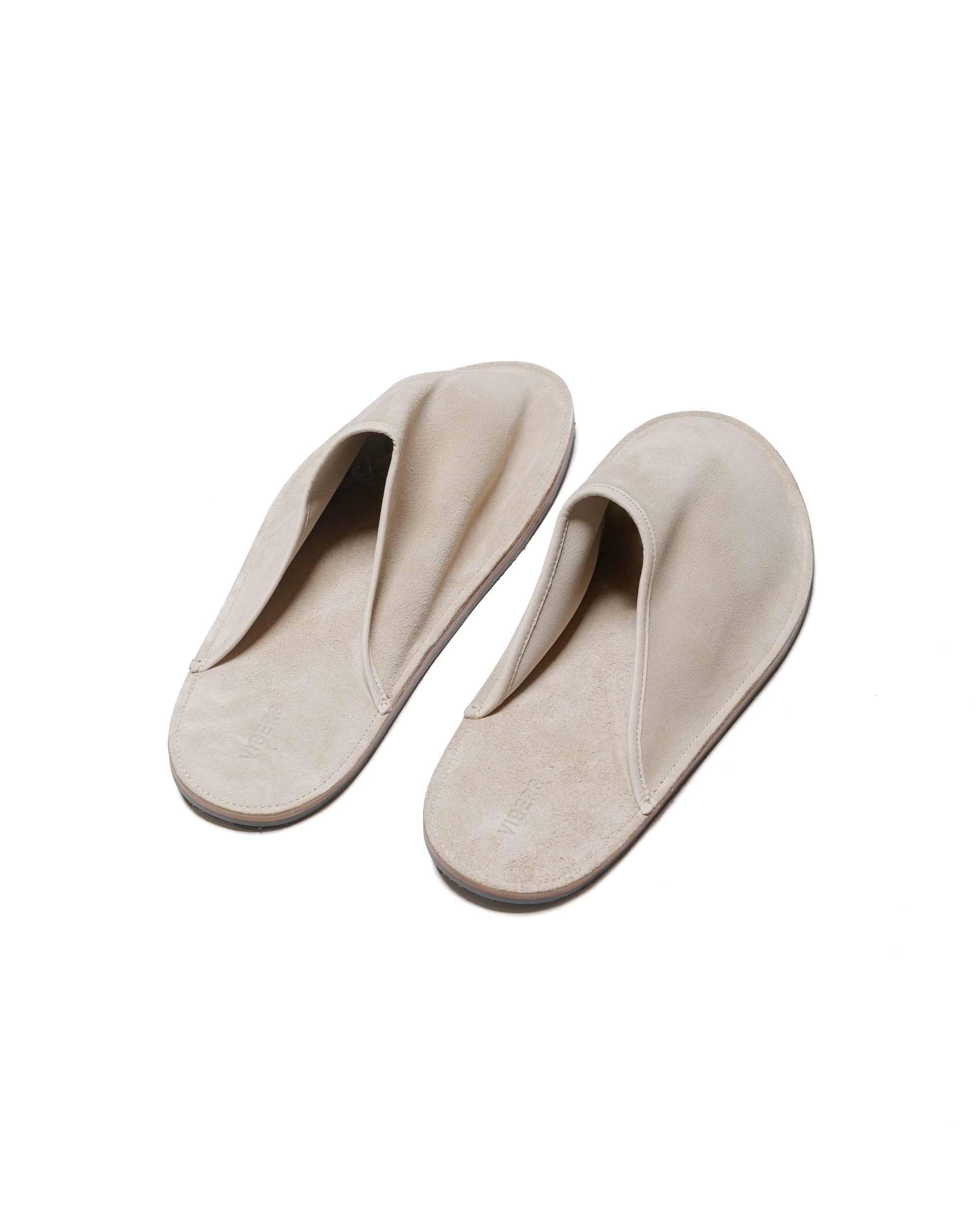 Slide Parchment Janus Calf Suede - 4