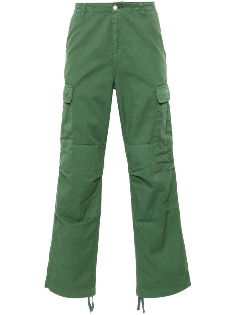 logo-patch cargo pants - 1