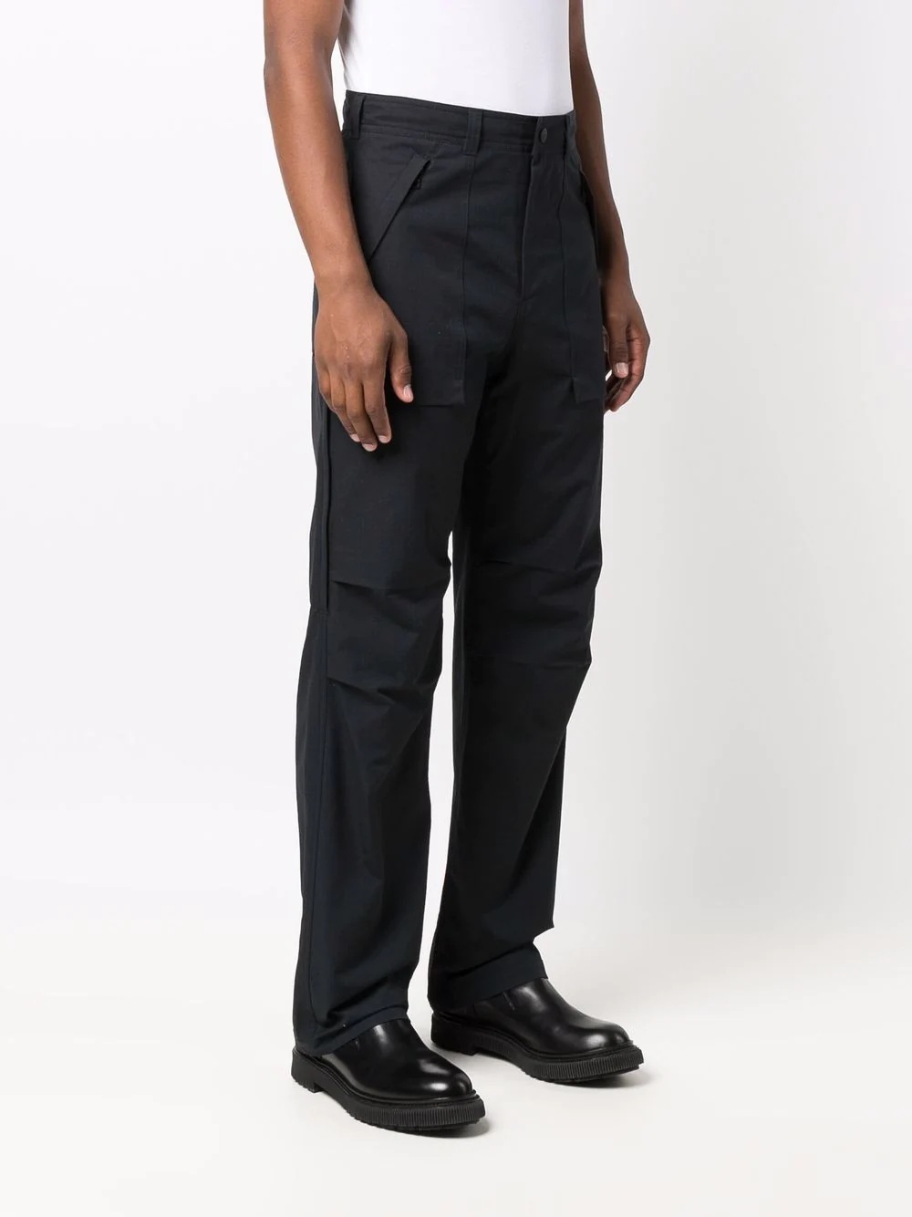 straight-leg trousers - 3