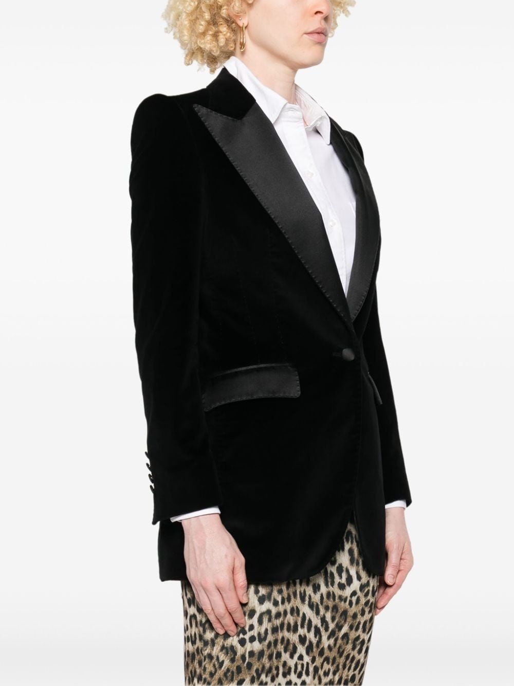 Turlington velvet blazer - 3