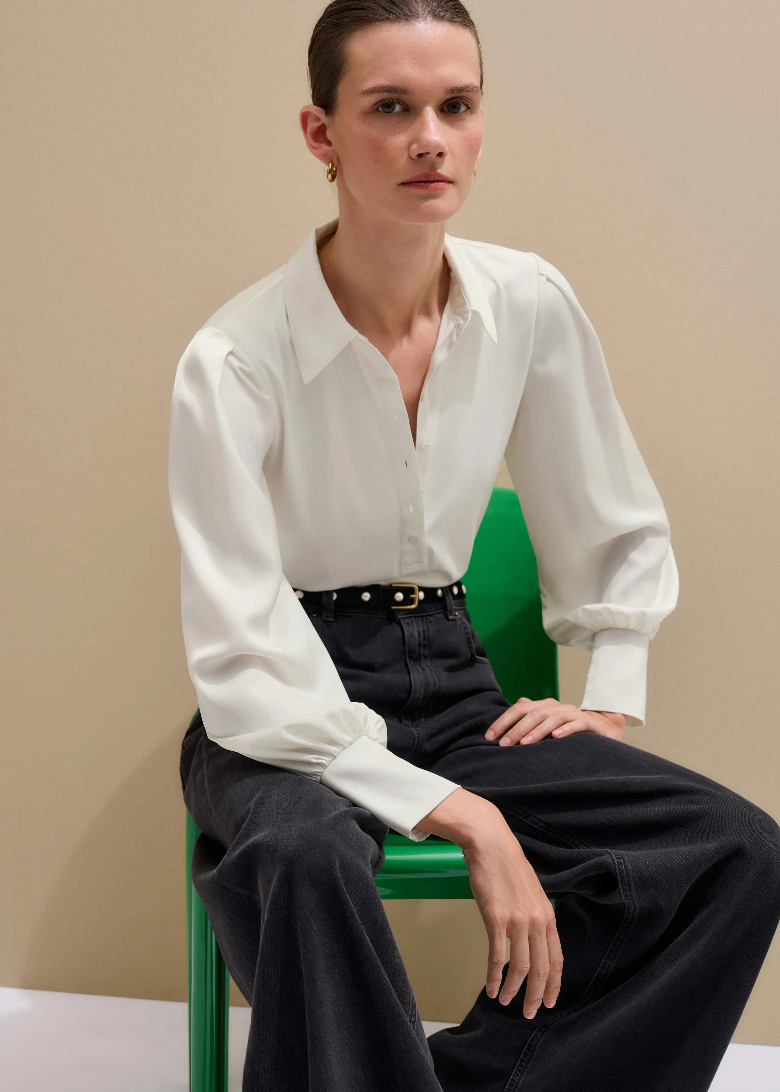 Fluid Layering Blouse - 1