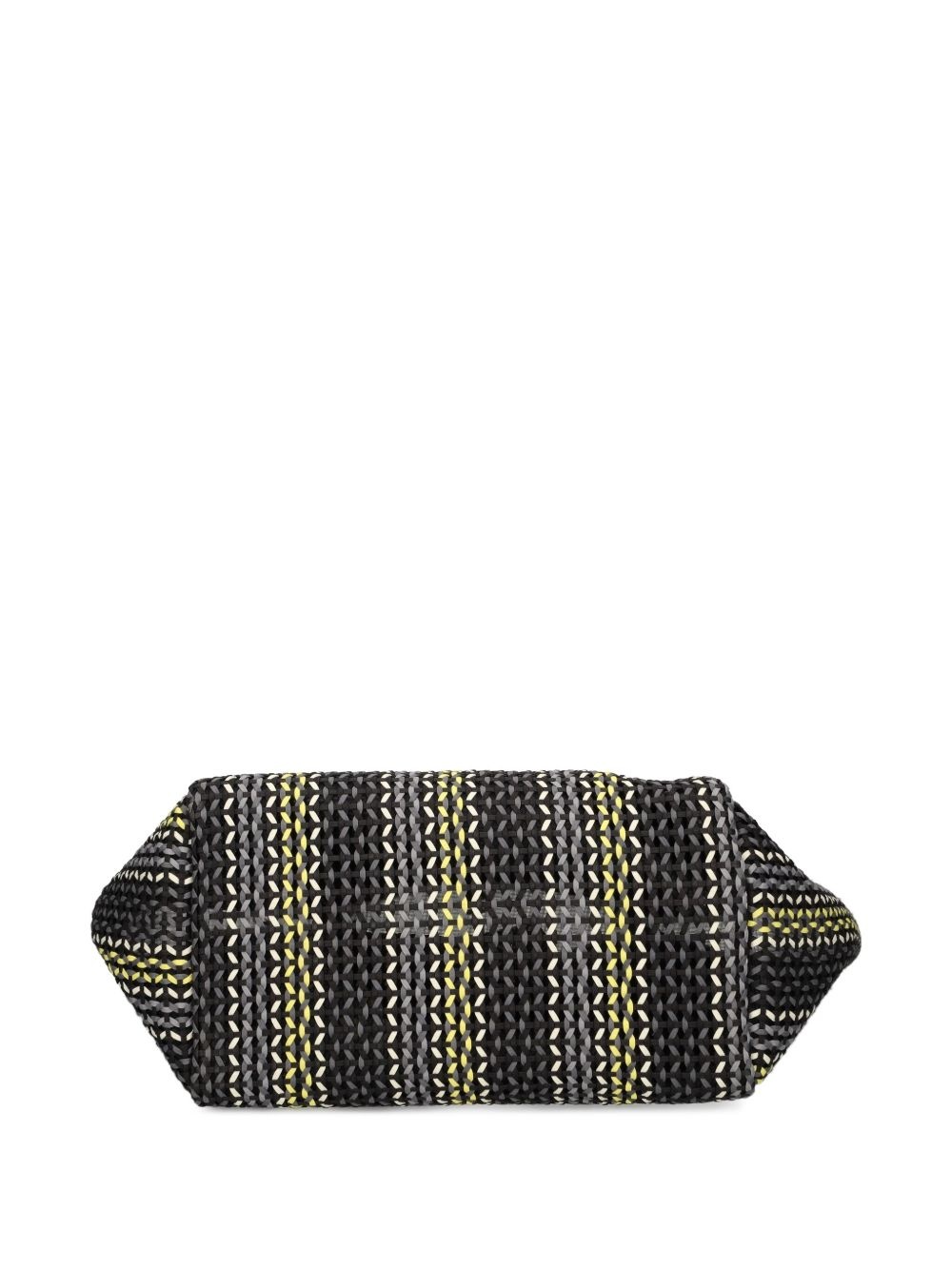 geometric-pattern tote bag - 5