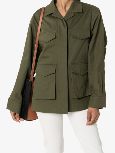 Totême Avignon military jacket outlook