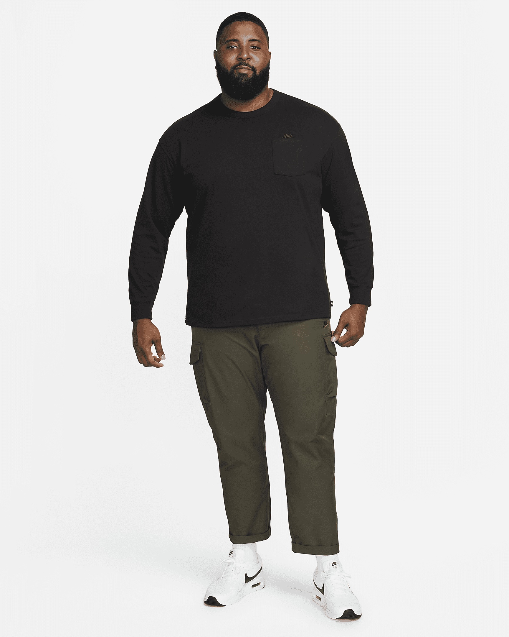 Nike Sportswear Premium Essentials Men's Long-Sleeve Pocket T-Shirt - 9