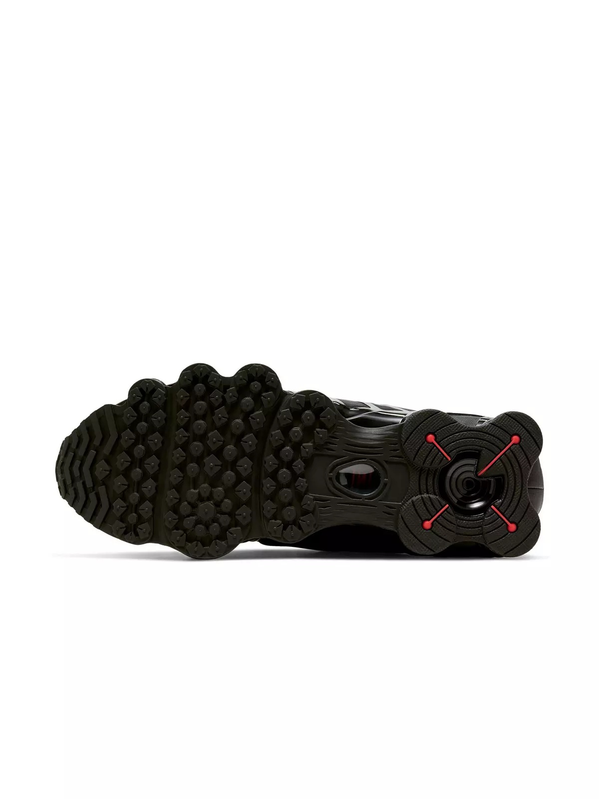 Shox TL "Black/MTLC Hematite/Max Orange" Men's Shoe - 7