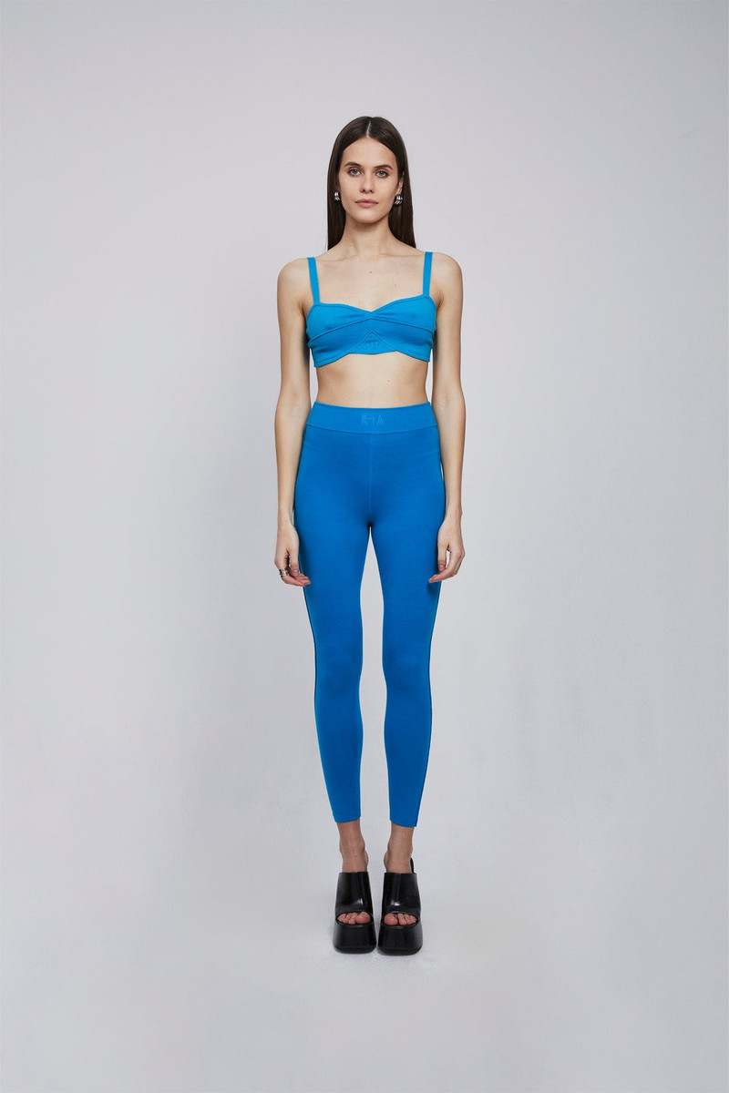 SIBILLE LEGGING | CYAN BLUE 4