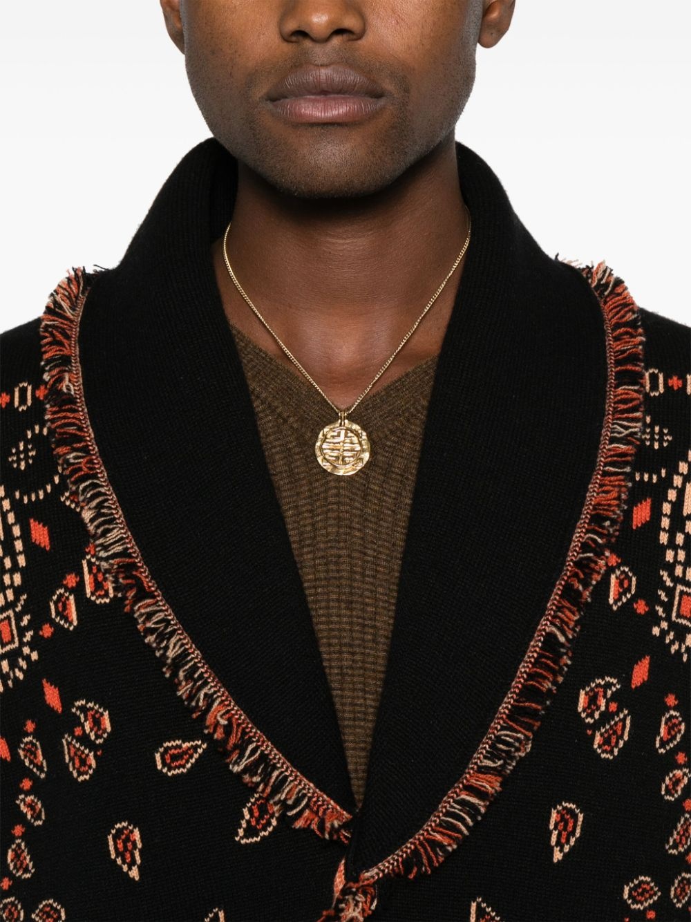 Bandana Jacquard cardigan - 5