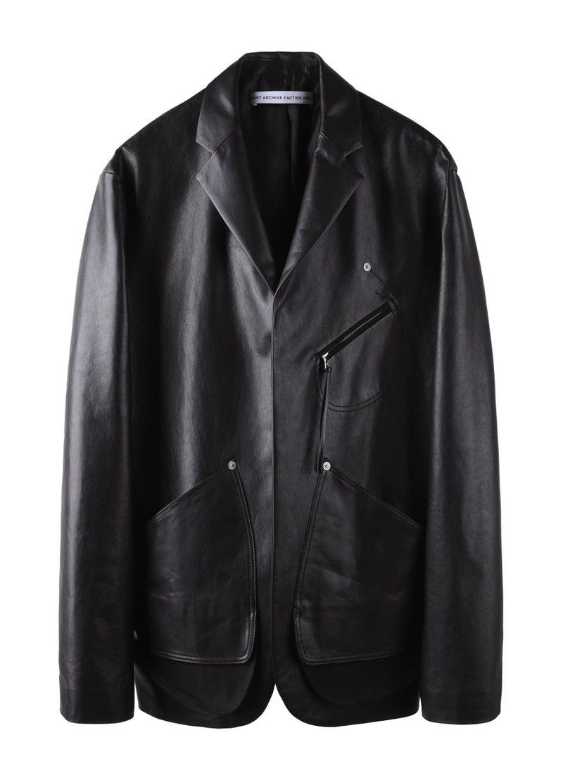 8.0 LEATHER JACKET CENTER (BLACK) 1